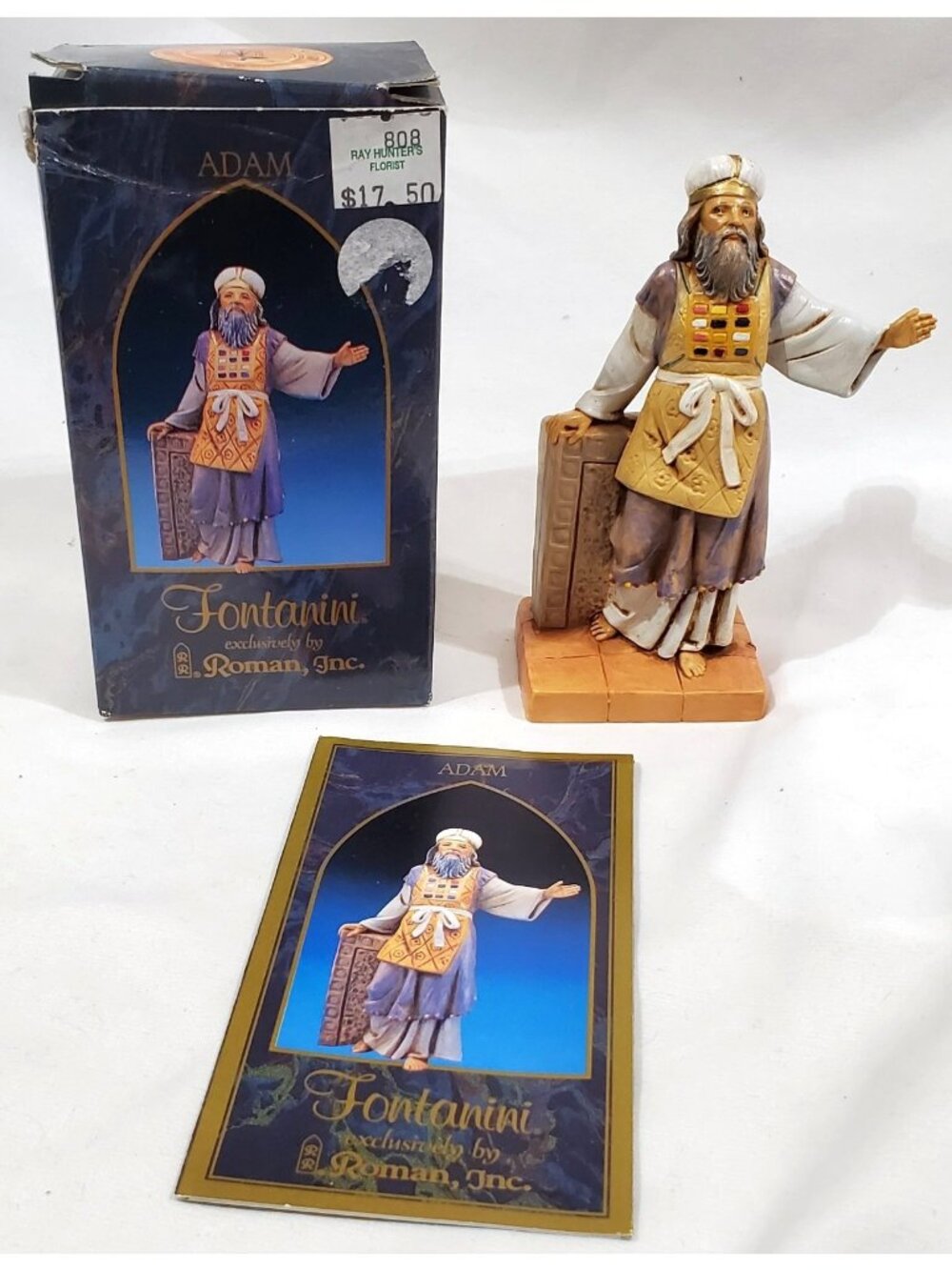 Vintage Fontanini Depose ADAM HIGH PRIEST Heirloom Nativity figure 75512BX 164